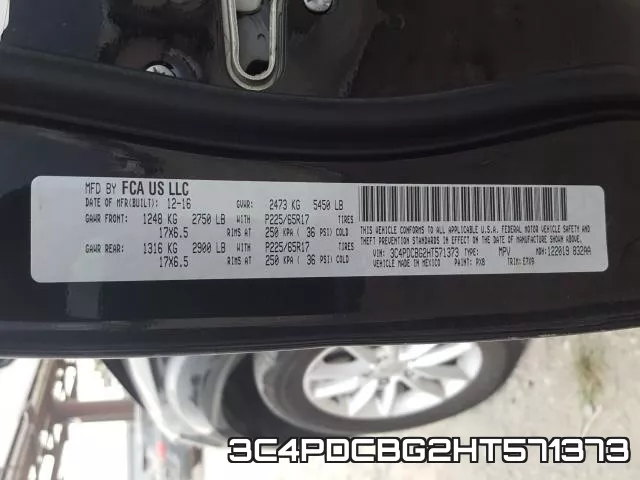 3C4PDCBG2HT571373 фото 2