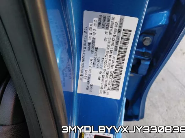 3MYDLBYVXJY330838 фото 2