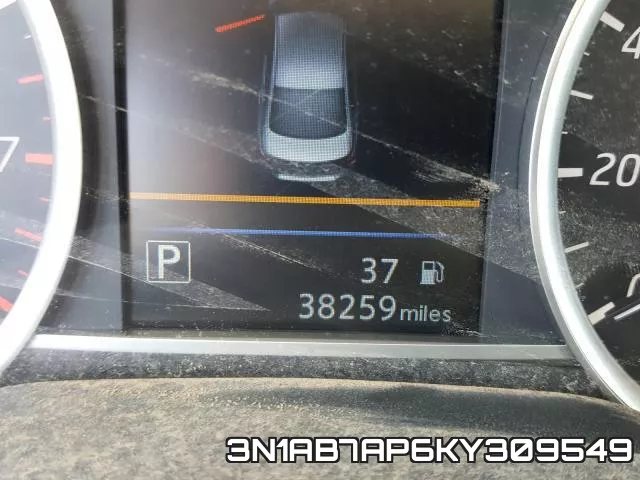 3N1AB7AP6KY309549 фото 9