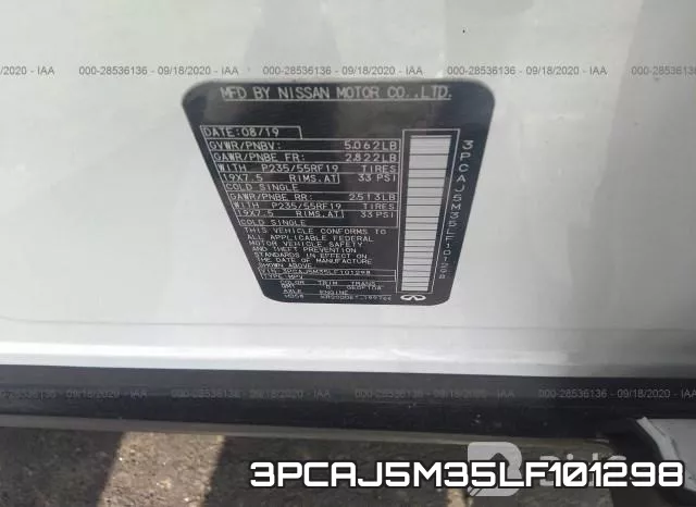 3PCAJ5M35LF101298 фото 10
