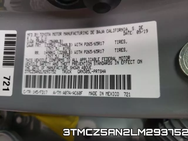 3TMCZ5AN2LM293752 фото 2