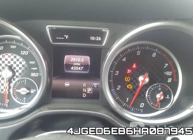 4JGED6EB6HA087945 фото 7