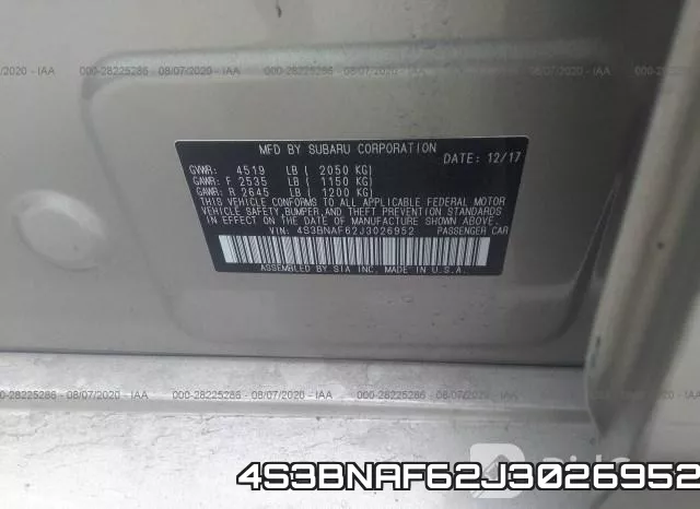 4S3BNAF62J3026952 фото 10