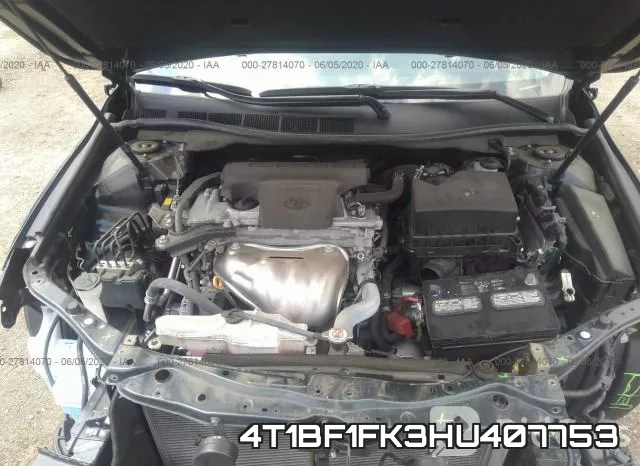 4T1BF1FK3HU407753 фото 2