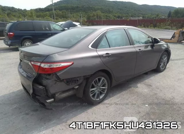4T1BF1FK5HU431326 фото 5