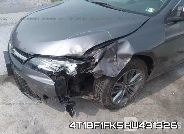 4T1BF1FK5HU431326 фото 7