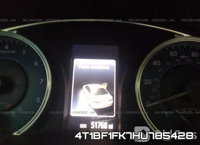 4T1BF1FK7HU785428 фото 8