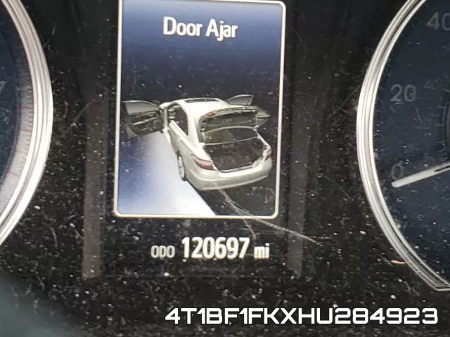 4T1BF1FKXHU284923 фото 9