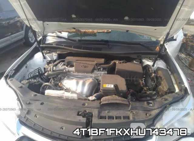 4T1BF1FKXHU743478 фото 2