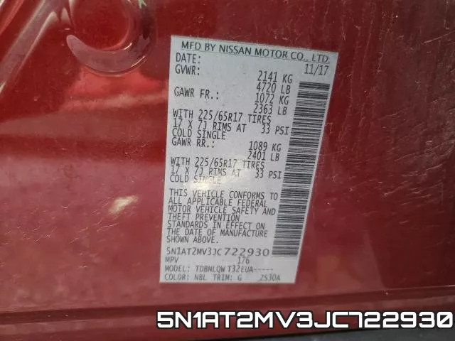 5N1AT2MV3JC722930 фото 2