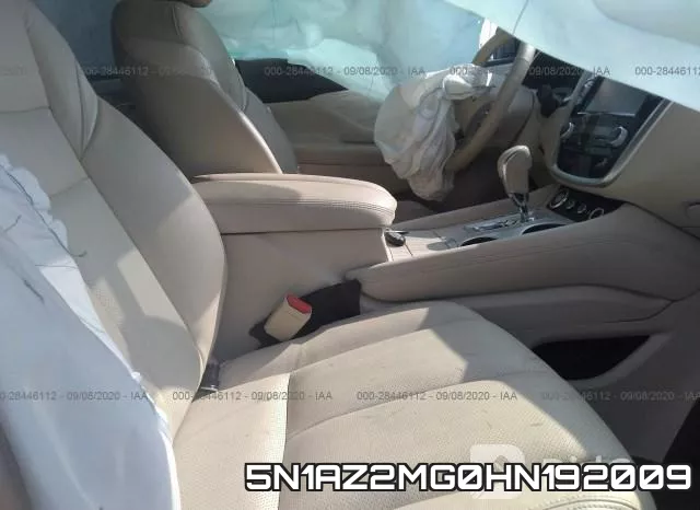 5N1AZ2MG0HN192009 фото 6