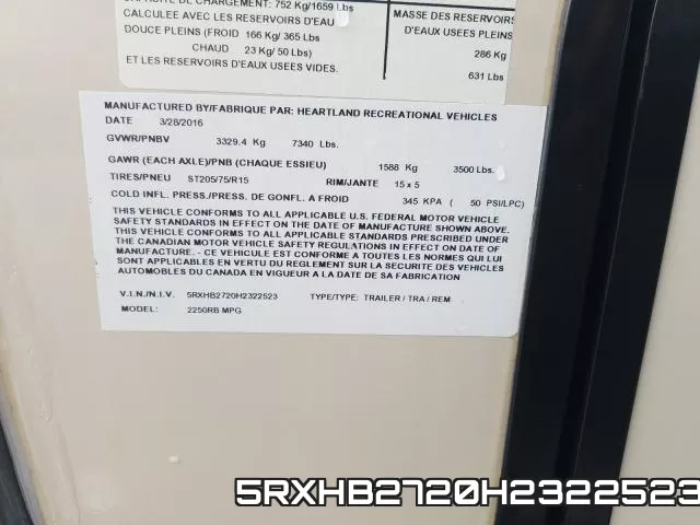 5RXHB2720H2322523 фото 2