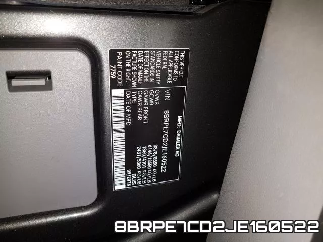 8BRPE7CD2JE160522 фото 2