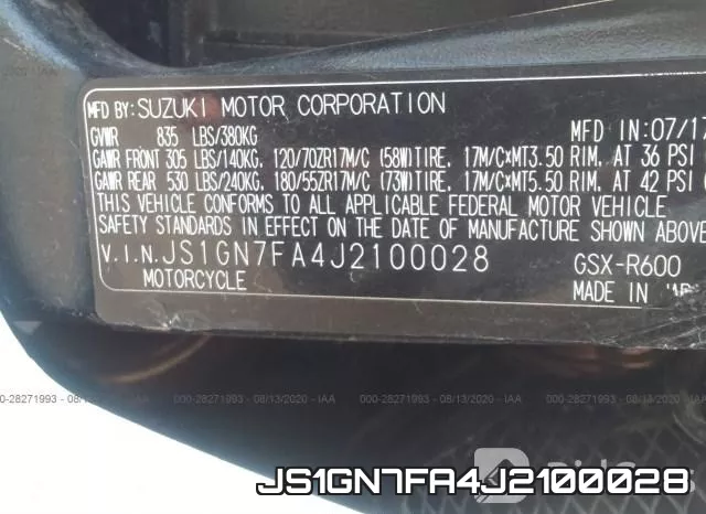 JS1GN7FA4J2100028 фото 2