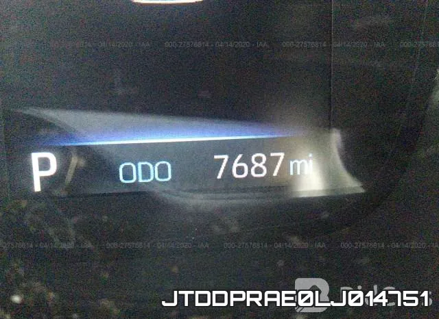 JTDDPRAE0LJ014751 фото 8