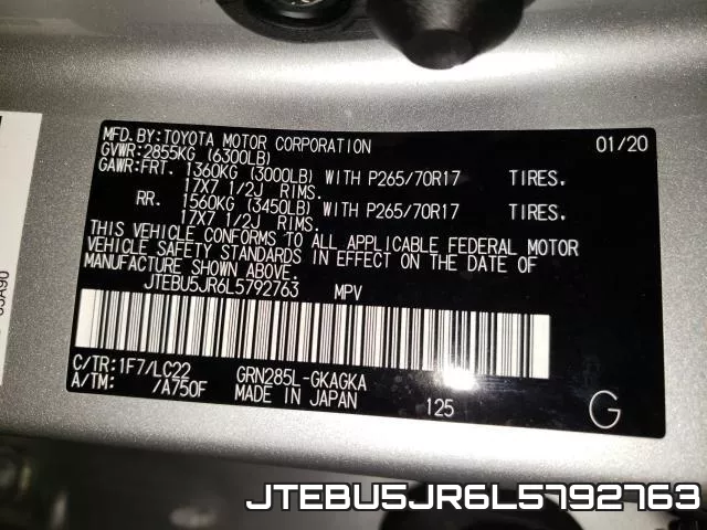 JTEBU5JR6L5792763 фото 2