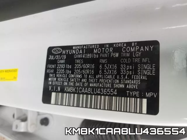 KM8K1CAA8LU436554 фото 2