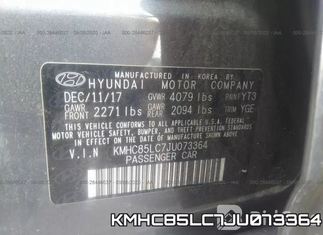 KMHC85LC7JU073364 фото 10