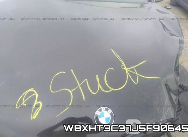 WBXHT3C37J5F90645 фото 2