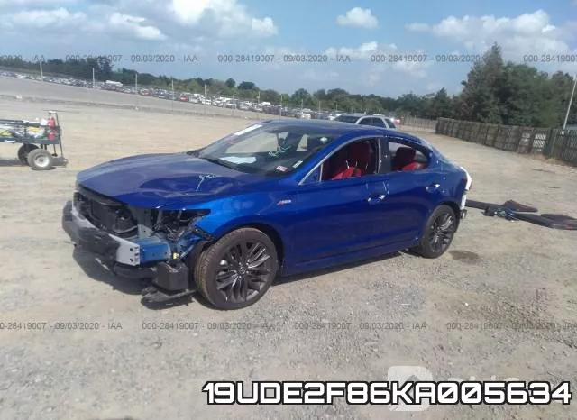 19UDE2F86KA005634 фото 3