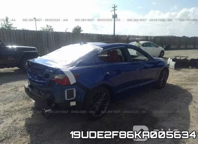 19UDE2F86KA005634 фото 5