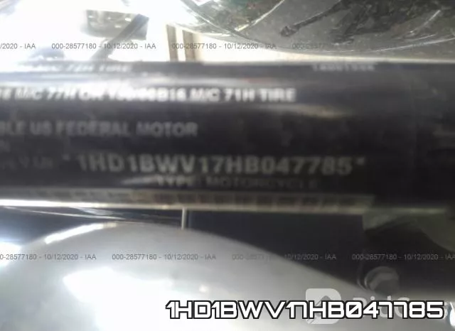 1HD1BWV17HB047785 фото 2