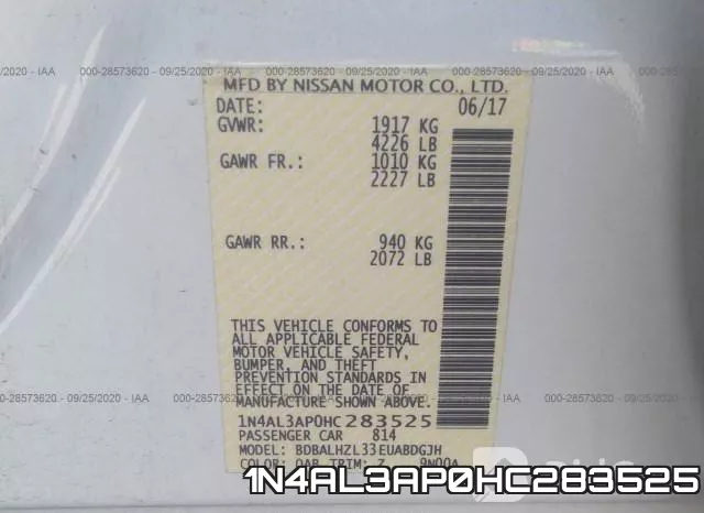 1N4AL3AP0HC283525 фото 10