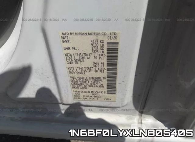 1N6BF0LYXLN805405 фото 10