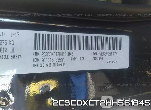 2C3CDXCT2HH561845 фото 10