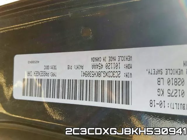 2C3CDXGJ8KH530941 фото 2