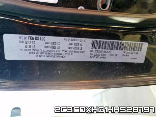 2C3CDXHG1HH528797 фото 2