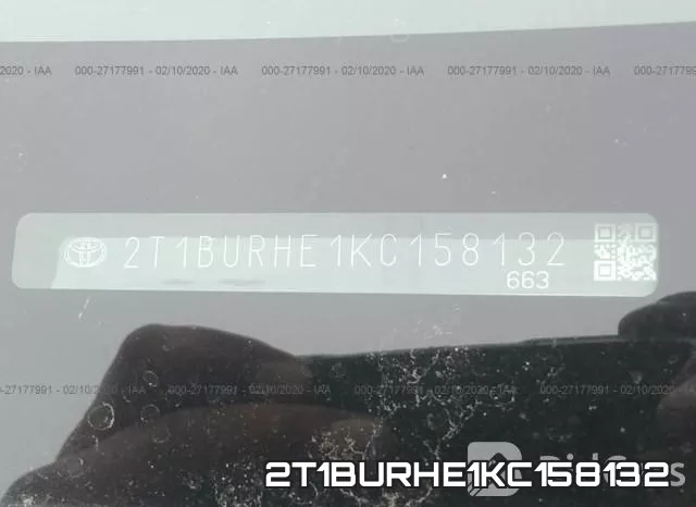 2T1BURHE1KC158132 фото 10