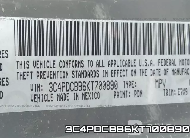 3C4PDCBB6KT700890 фото 10