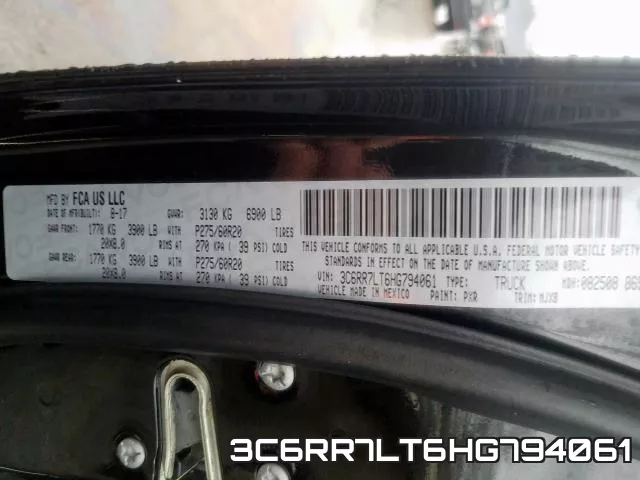 3C6RR7LT6HG794061 фото 2