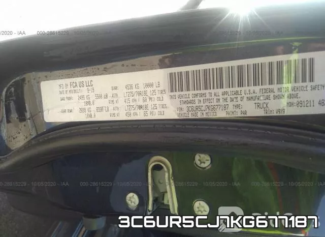 3C6UR5CJ7KG677187 фото 10