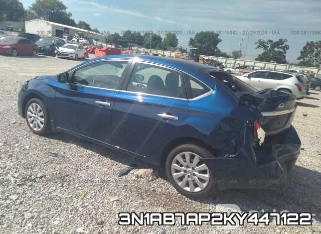 3N1AB7AP2KY447122 фото 4