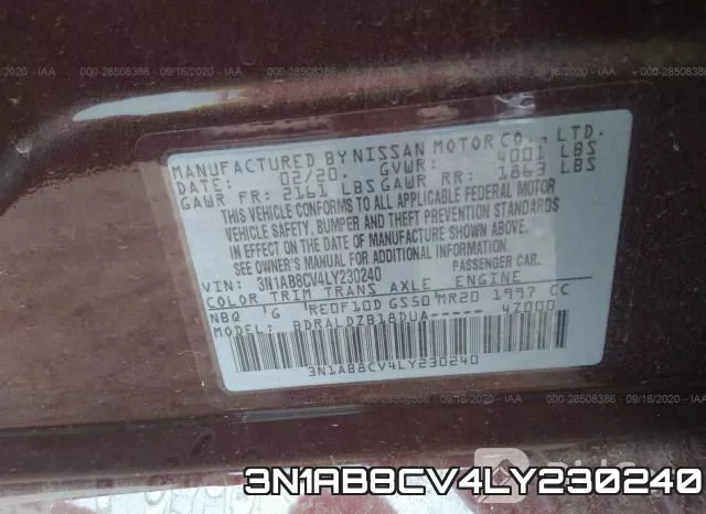3N1AB8CV4LY230240 фото 10