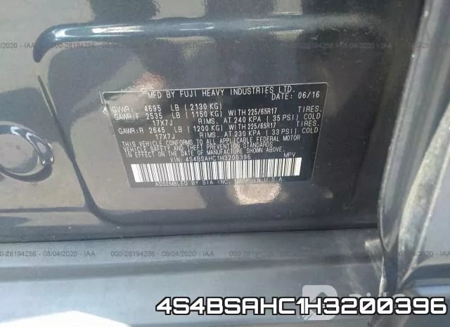 4S4BSAHC1H3200396 фото 10
