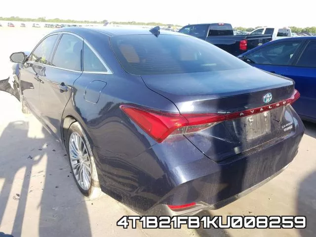 4T1B21FB1KU008259 фото 4