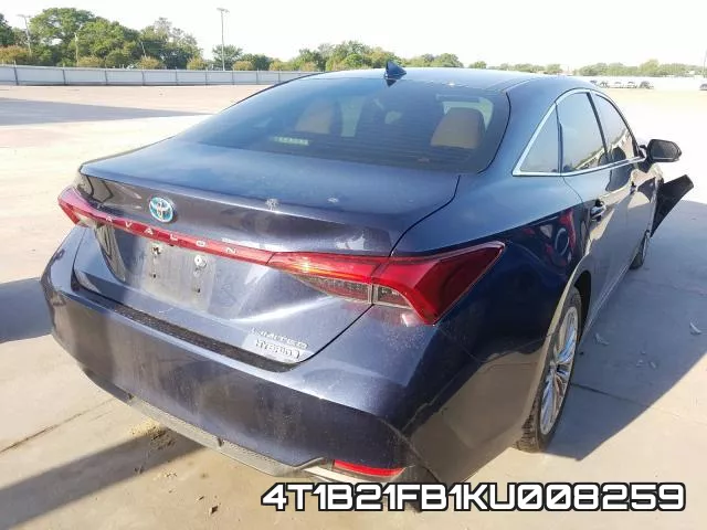4T1B21FB1KU008259 фото 5