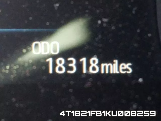 4T1B21FB1KU008259 фото 9
