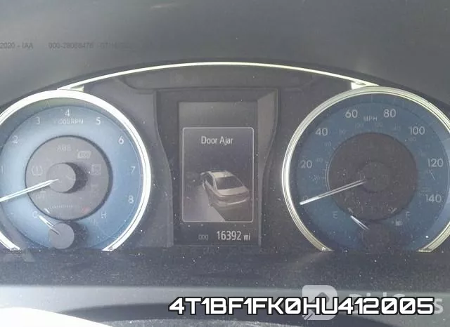 4T1BF1FK0HU412005 фото 8