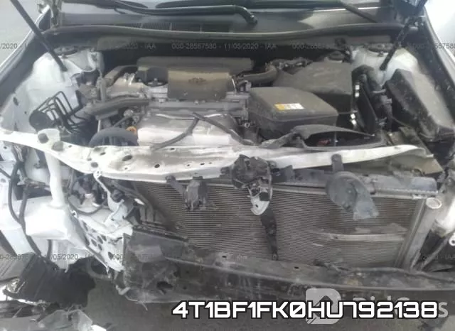 4T1BF1FK0HU792138 фото 2