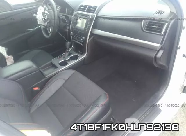 4T1BF1FK0HU792138 фото 5