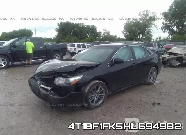 4T1BF1FK5HU694982 фото 3