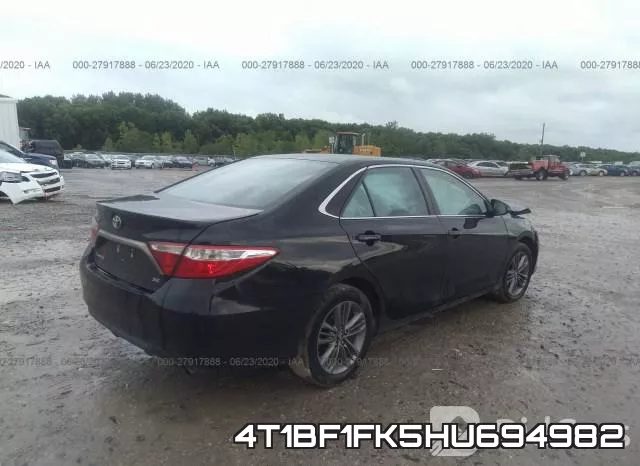 4T1BF1FK5HU694982 фото 5