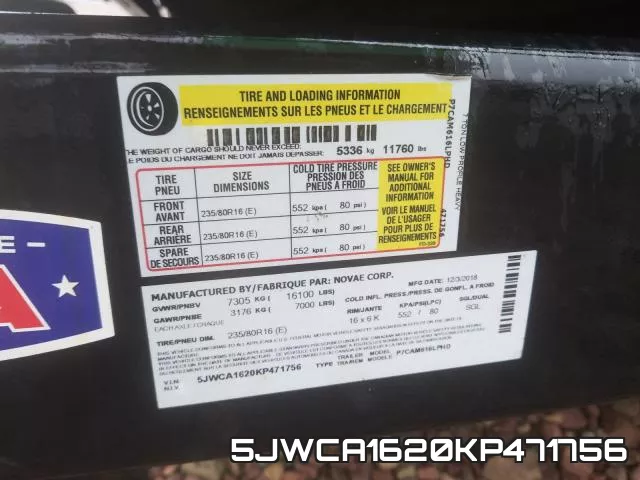 5JWCA1620KP471756 фото 2