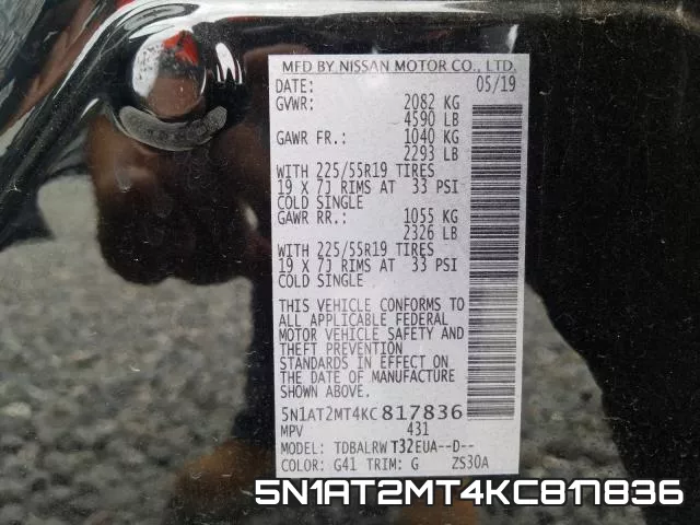 5N1AT2MT4KC817836 фото 2