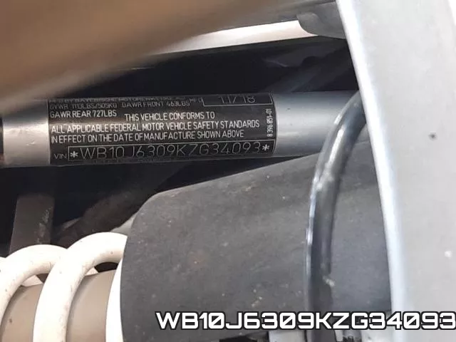 WB10J6309KZG34093 фото 2