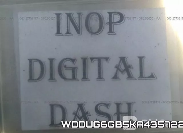WDDUG6GB5KA435722 фото 8